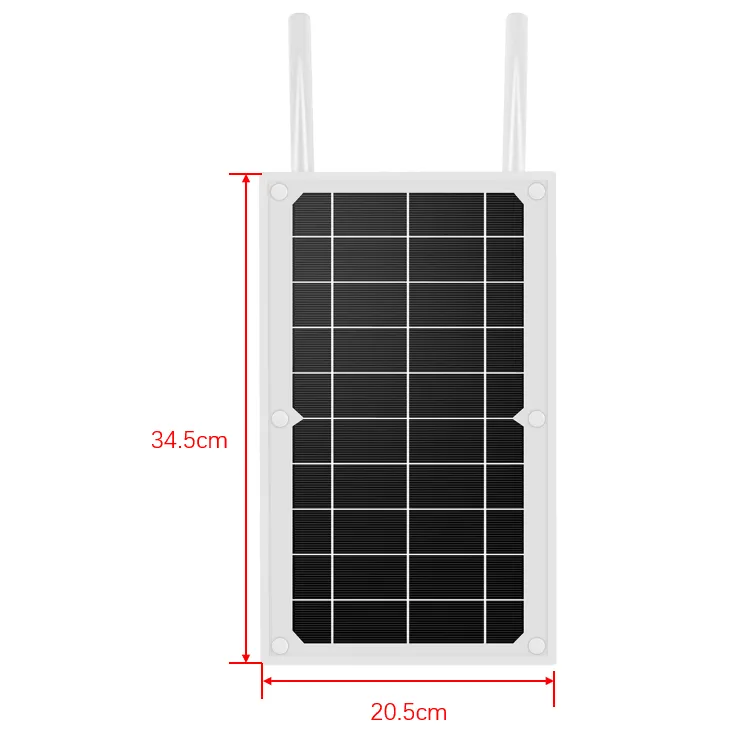 Routeur sans fil de modem de carte de Sim de 3G 4G avec la puissance de panneau solaire et la batterie au lithium 26AH – Image 4