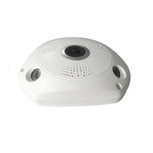 Caméra IP Wifi CCTV Système de surveillance de caméra IP domestique sans fil 960P Panoramique 360 degrés Système de surveillance Fisheye 3D avec audio bidirectionnel et emplacement pour carte TF