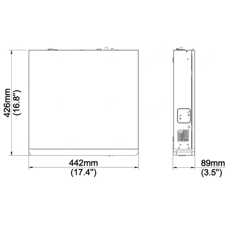H.265 64 canaux ONVIF 4K NVR prend en charge 8 disques durs SATA jusqu'à 10 To pour chaque disque dur – Image 2