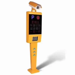Reconnaissance automatique de la plaque d'immatriculation ANPR Stationnement de la caméra chargeant le système de gestion