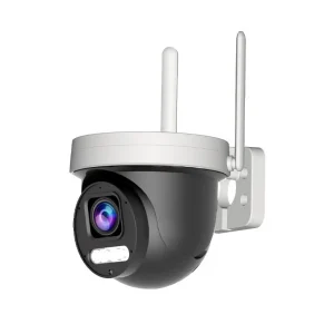 Mini caméra dôme IP sans fil PTZ avec zoom audio bidirectionnel extérieur 5MP 5X