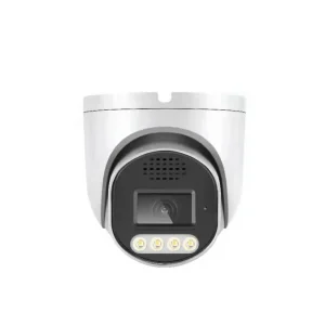 Sécurité extérieure Audio bidirectionnel Intelligent Tourelle de détection de véhicule humain Vision nocturne couleur Caméra IP ColorVu