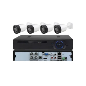 Kit de système de caméra de sécurité pour caméra extérieure 4CH Bullet AHD