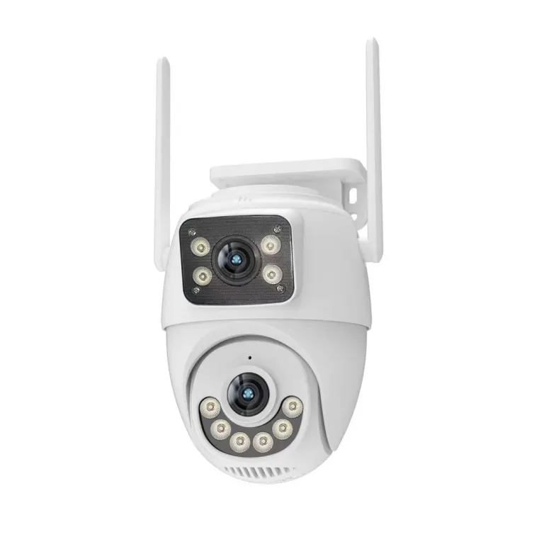 Caméra extérieure binoculaire WIFI à double objectif – Image 2