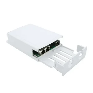 Extension POE gigabit étanche extérieure 1 entrée 2 sorties