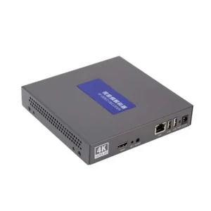 Sorties du décodeur vidéo réseau IP ultra haute définition 4K vers le deuxième moniteur du système de sécurité