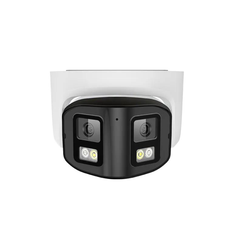 Caméra panoramique à tourelle à montage au plafond AI IP PoE à double objectif FOV 180° – Image 4