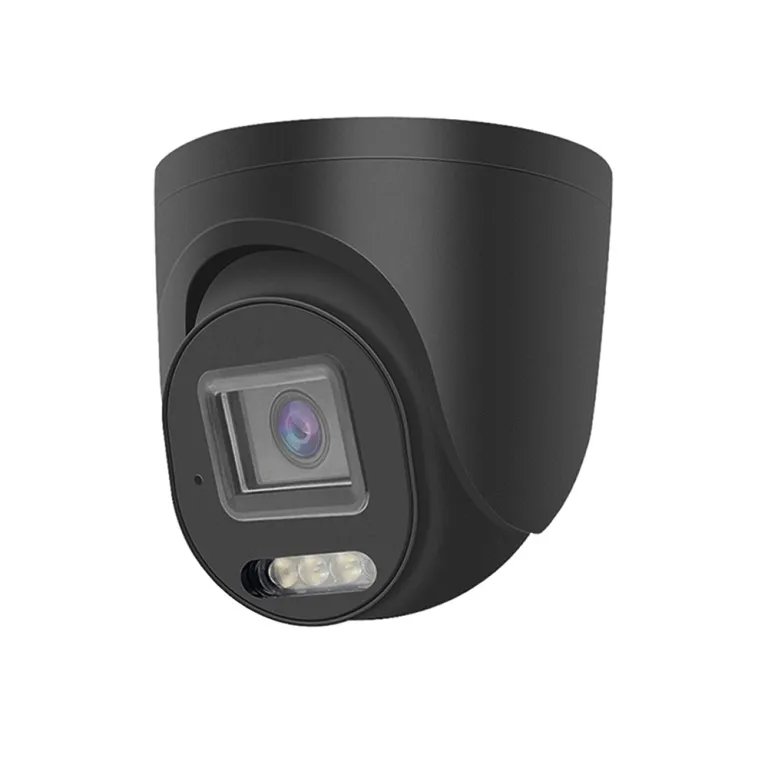 Caméra dôme oculaire à tourelle 8MP, avec caméra réseau à Vision nocturne polychrome à double lumière – Image 2