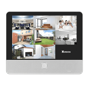 NVR PoE intégré plug and play 8CH 4K H.265 avec moniteur HD