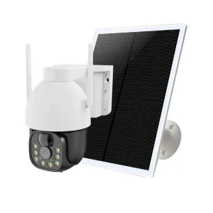 7*24 vidéo enregistrée HD 4MP 3G 4G SIM sans fil Ptz CCTV panneau caméra solaire pour la sécurité extérieure