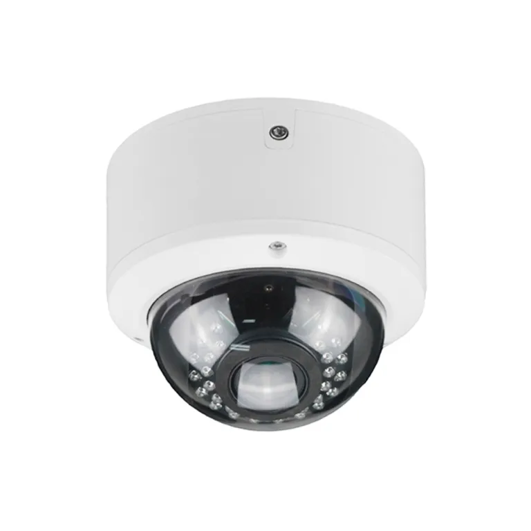 Caméra réseau CCTV dôme extérieur WDR IR à objectif Varifocal extérieur 12MP UHD Compatible avec Hik TVT etc. NVR – Image 2