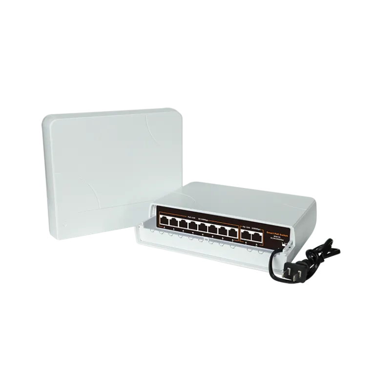 Commutateur POE réseau non géré Ethernet extérieur étanche Gigabit à 8 ports – Image 3