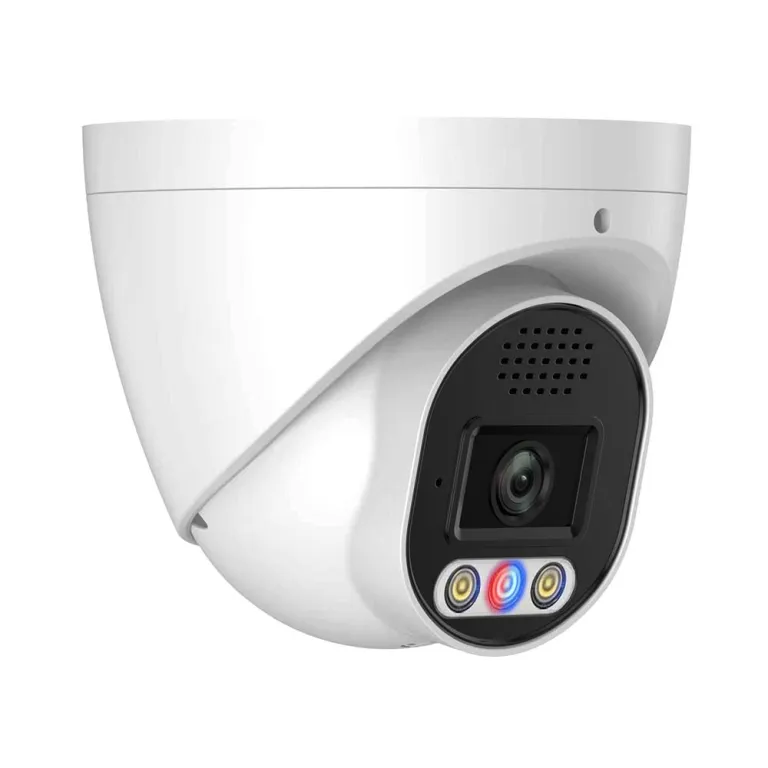 Caméra réseau à tourelle IR à dissuasion active 8MP avec flash rouge et bleu – Image 5